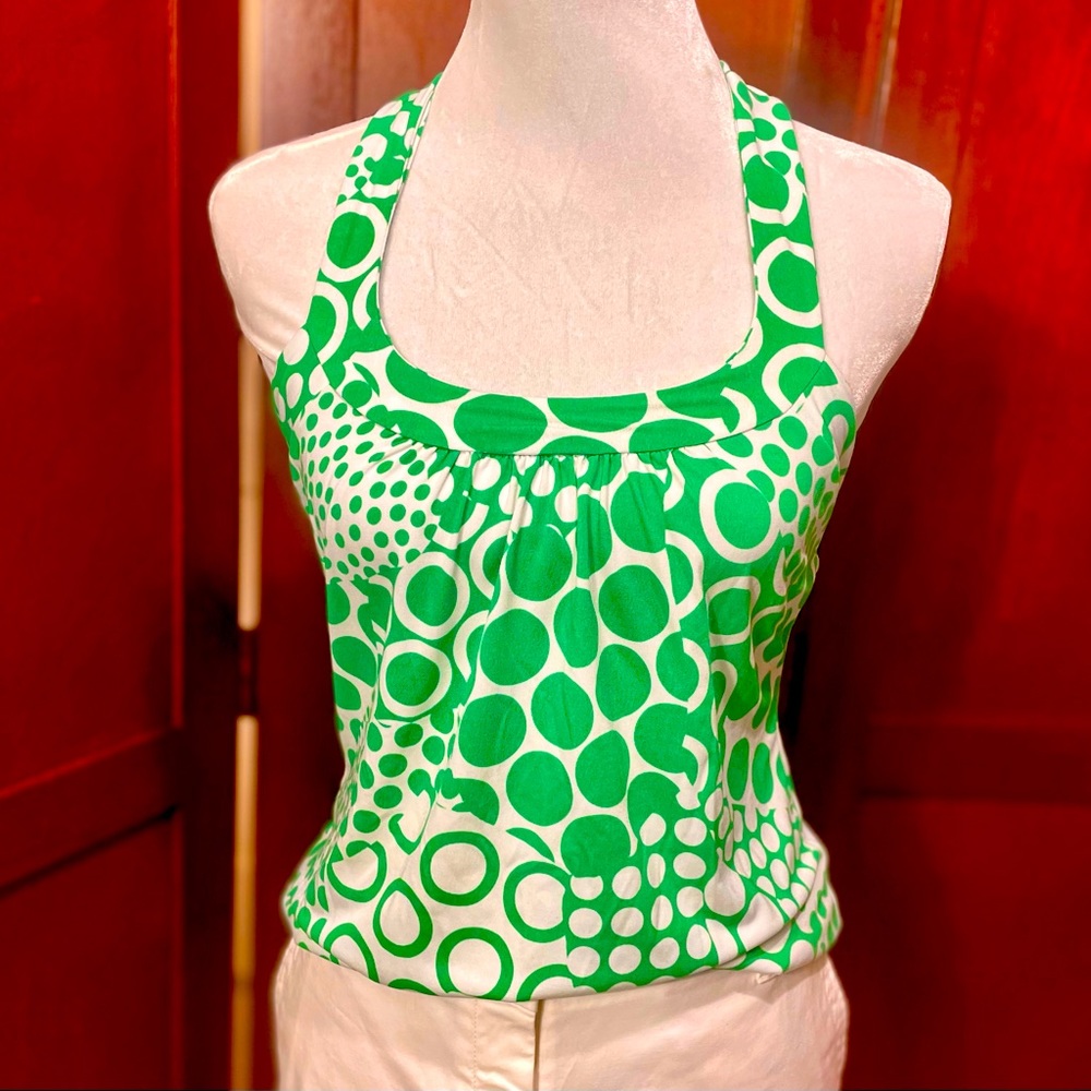 Bright Green Halter As U Wish Size Small
